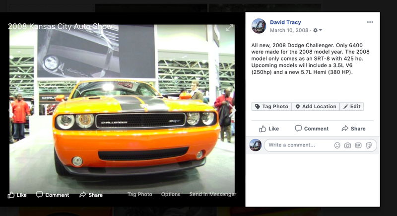 Illustration for article titled Two First Edition 2008 Dodge Challenger SRT8s on eBay Have Under Ten Miles on Them